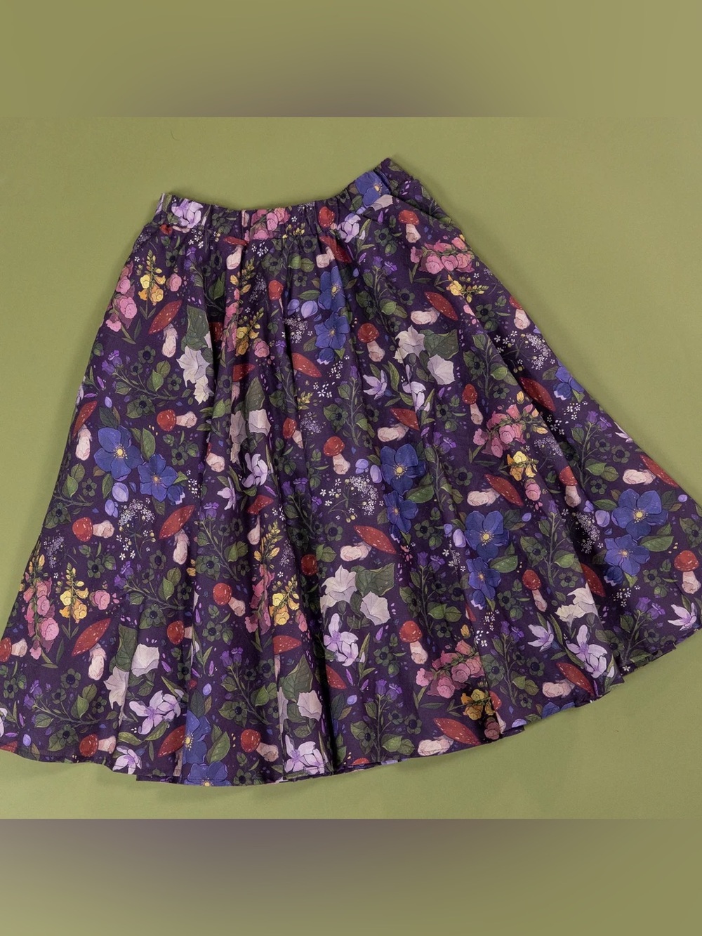Morningwitch midi skirt poison touch